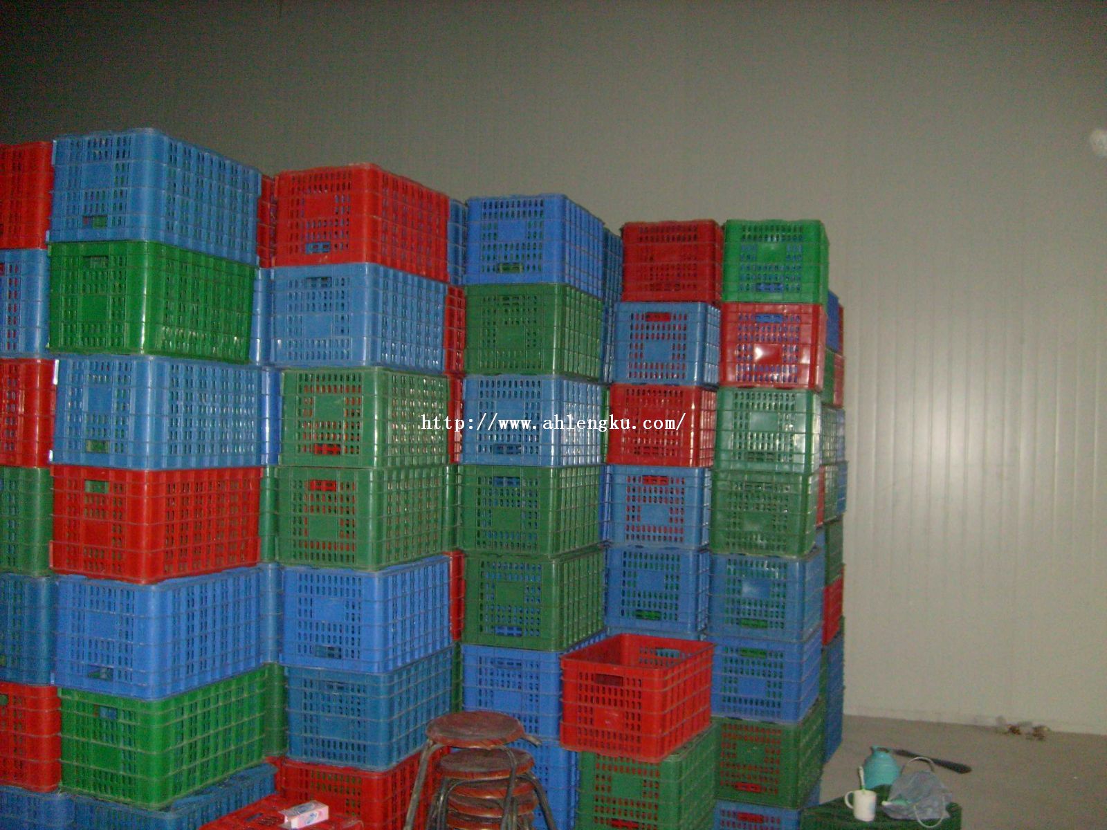 冷庫內(nèi)擺放的貨物 冷庫內(nèi)擺放的貨物